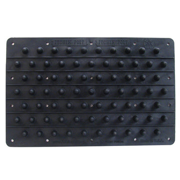 C-23"X14" Itchin Post Horse Animal Grooming Pads Made In The Usa Black